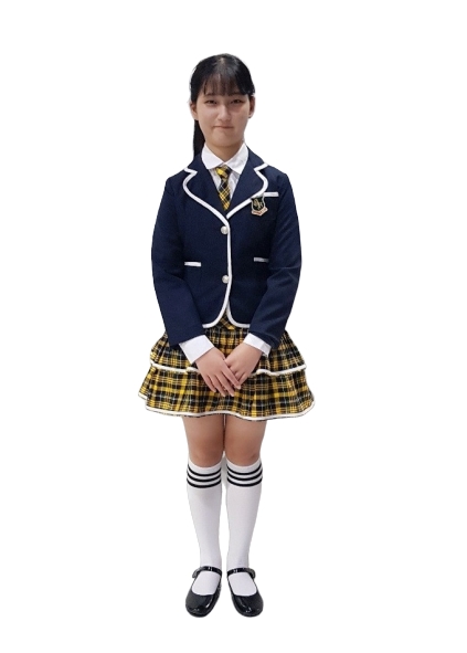 합창복 뉴정장체크프릴