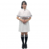 화이트 원피스 화이트 망토