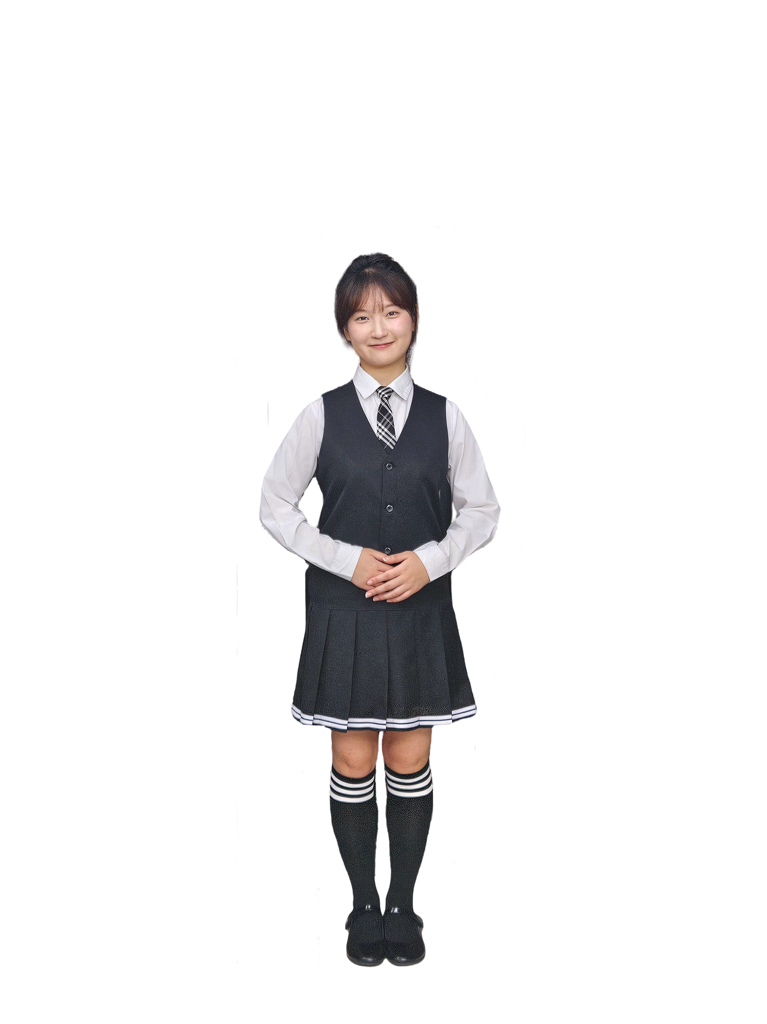 검정조끼A560